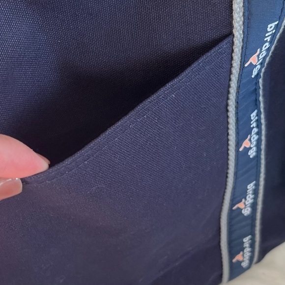 BIRDDOGS  Duffle Gym Bag Canvas Navy Blue Birddogs Logo Trendy Stylish - Picture 3 of 8